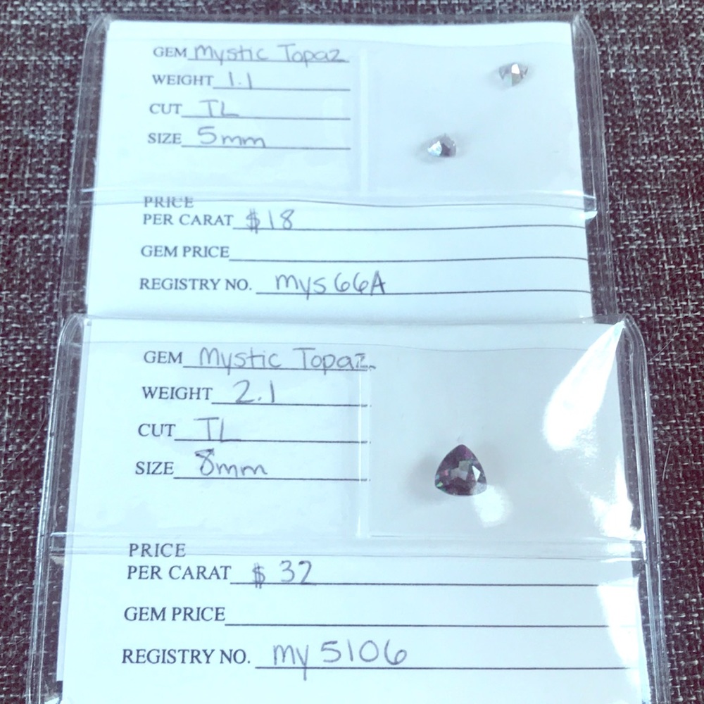 Mystic Topaz loose stones
